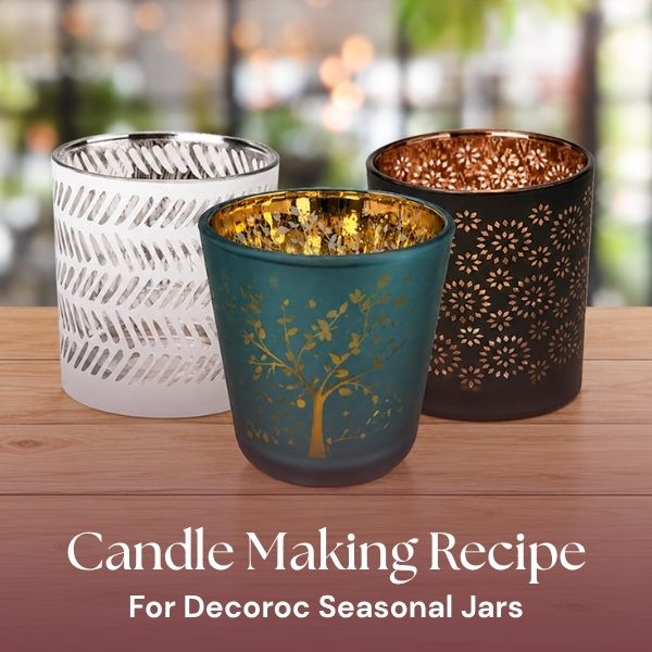 Decoroc Candle Making Jars