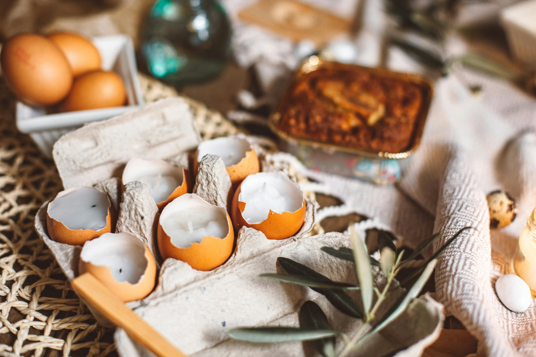 How To Make Eggshell Votive Candles