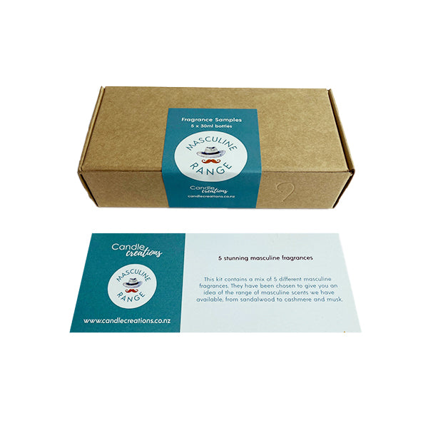 Masculine Fragrance Sample Pack image 1
