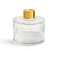 200ml Diffuser Jar Round w Gold Collar Large image 0
