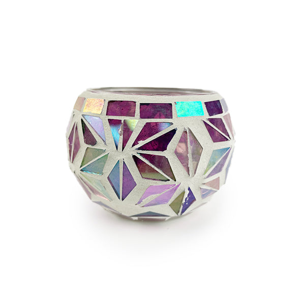 Mosaic Jar Star Petal Flower image 1