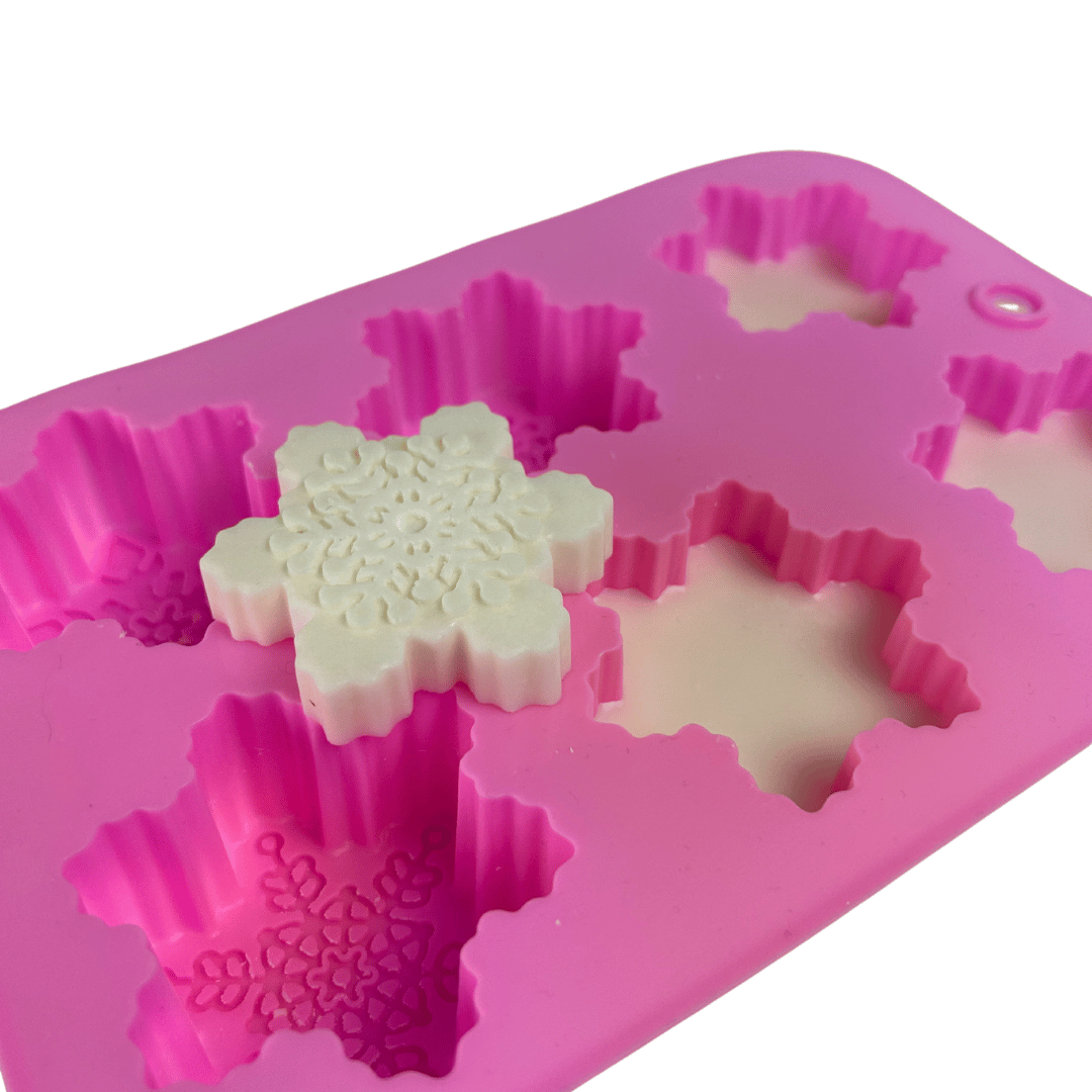 Snowflake Candle Mold image 0