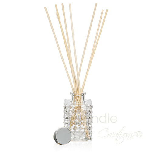 100ml Diffuser Jar Square w Diamond Design Small image 1
