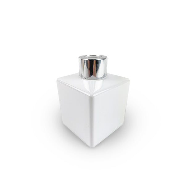 180ml Gloss White Diffuser Jar Square image 1