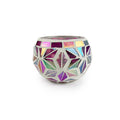 Mosaic Jar Star Petal Flower image 0