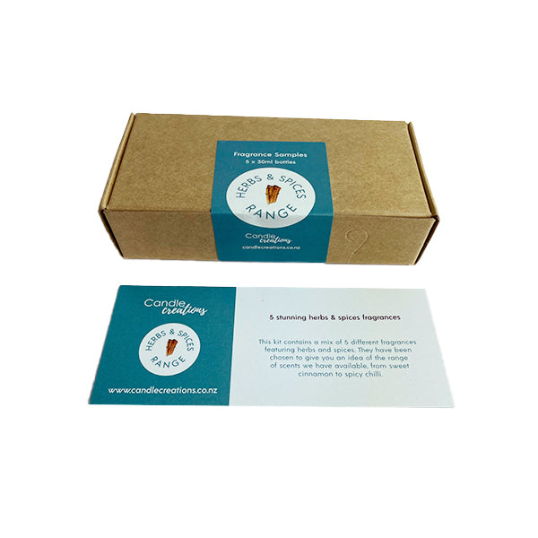 Herbs & Spices Fragrance Sample Pack image 1