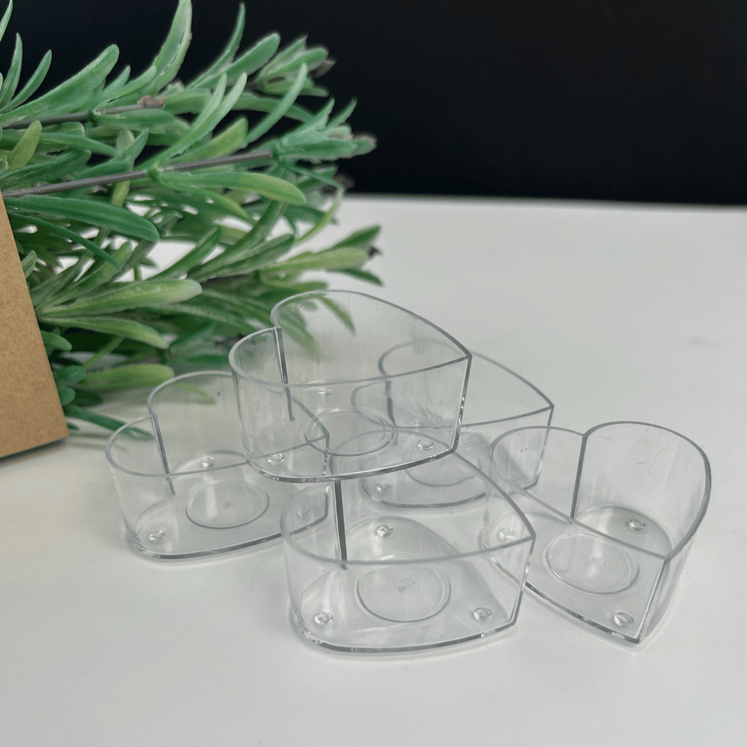 Heart Tea Light Cups Polycarbonate image 0