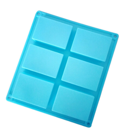 Silicone Mold<br> Small Rectangle x 6 image 1