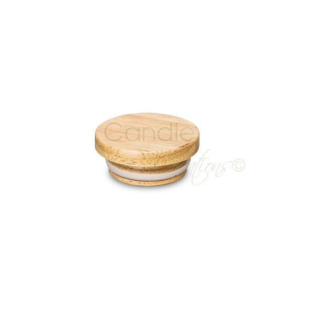 Natural Wood Lid<br> 58mm image 0