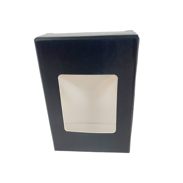Polycarb Tea Light Box<br> 6 Pack Matte Black image 0
