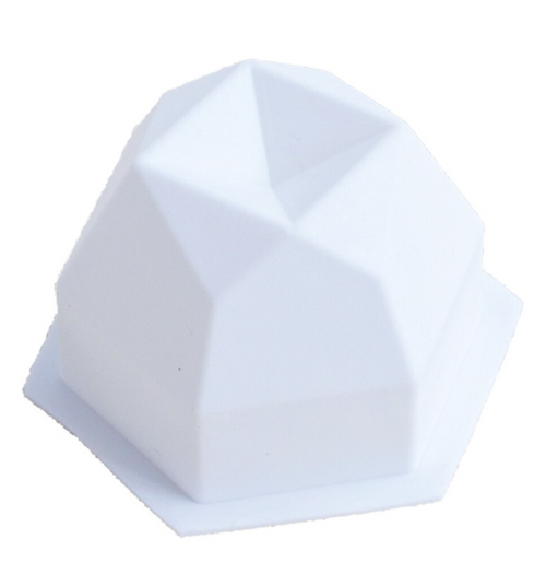 3D Multilateral Diamond Candle Mold image 1