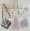 Pyramid Candle Pillar Mold image 0