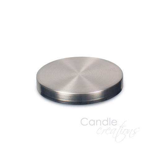 74mm Brushed Nickle Lid image 0