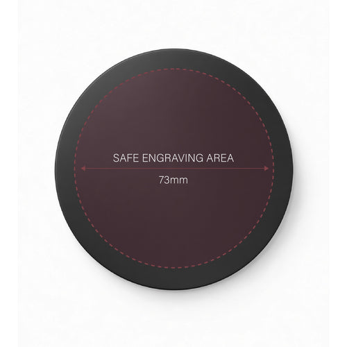 83mm Lid Matte Black