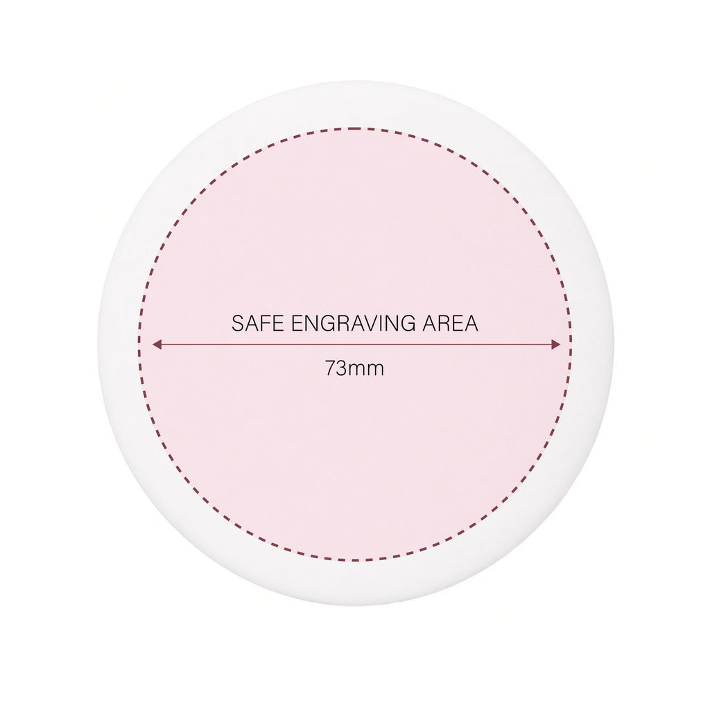 83mm Lid Nickle Lid Matte White