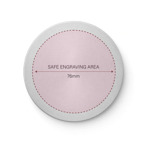 86mm Brushed Nickle Lid
