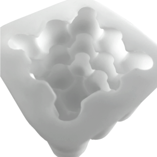 3D Cube Silicone Soap & Candle Mold image 6