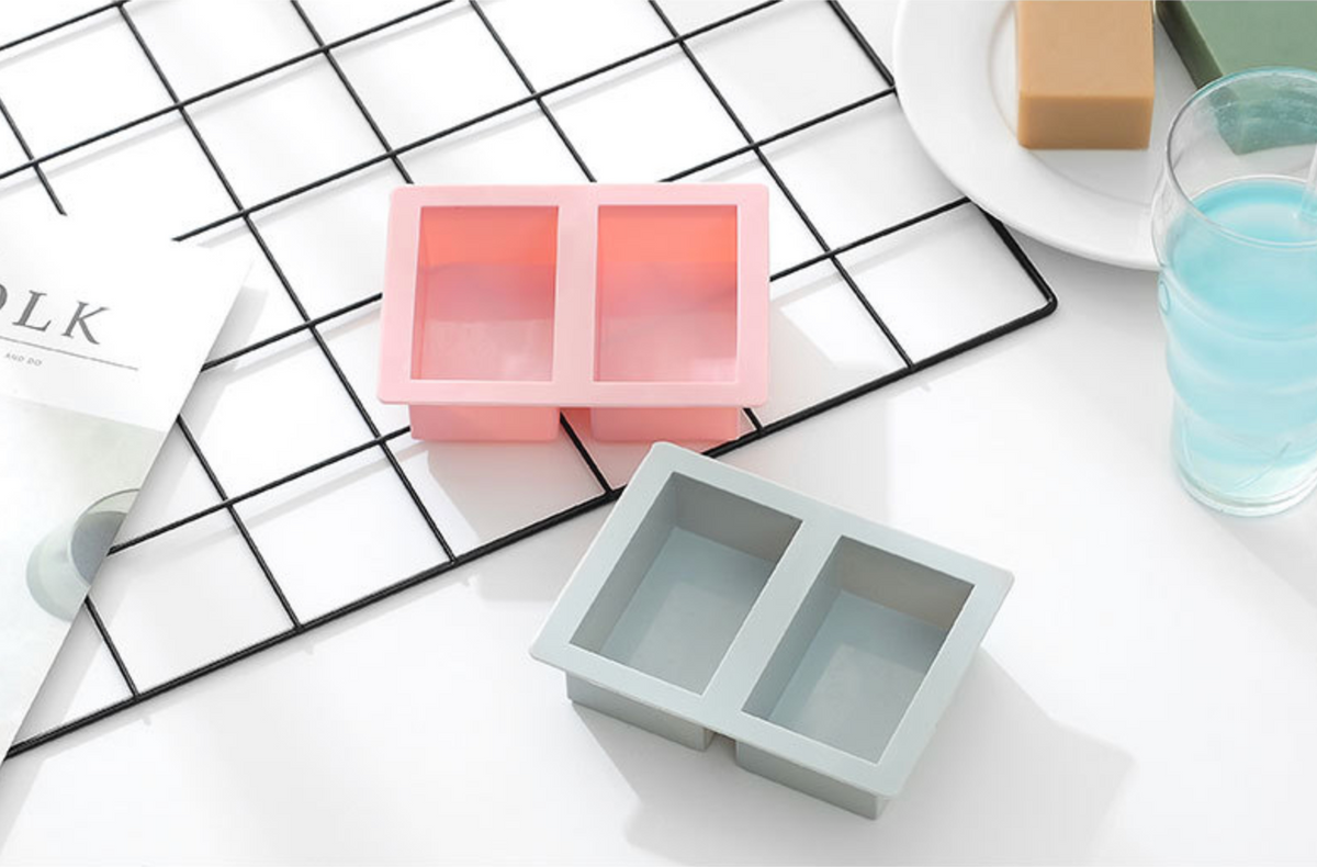 Silicone Mold<br> Small Rectangle x 2 image 2