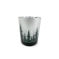 Pine Tree Glass Candle Jar