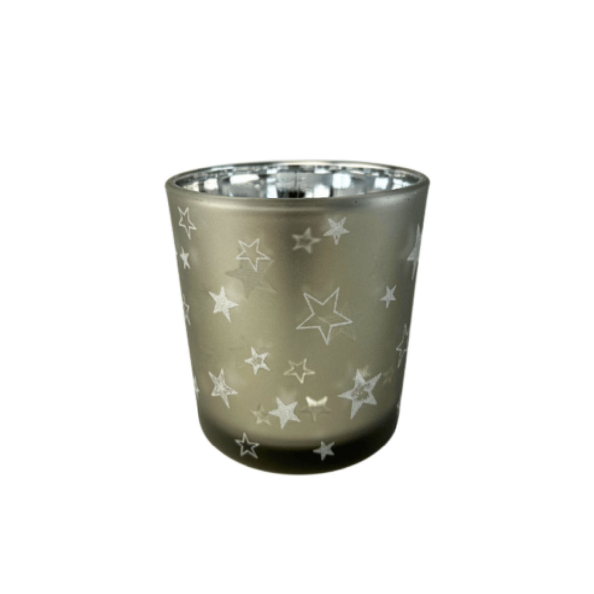 Starry Night Glass Candle Jar
