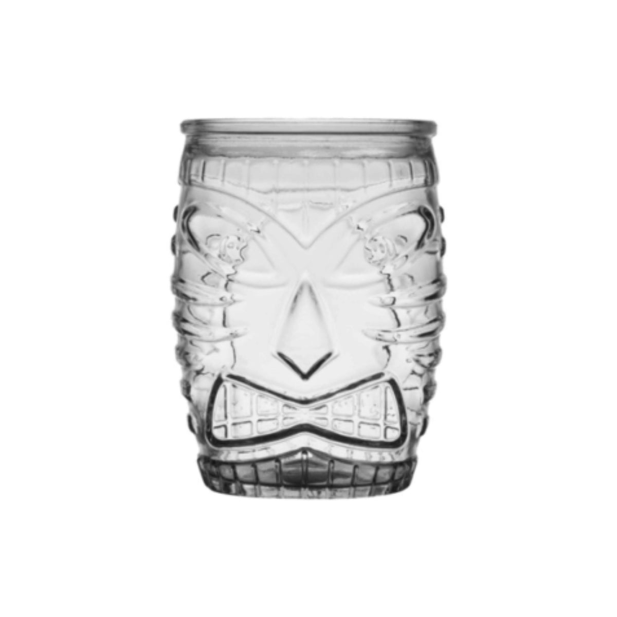 Libbey Tiki Glass Jar