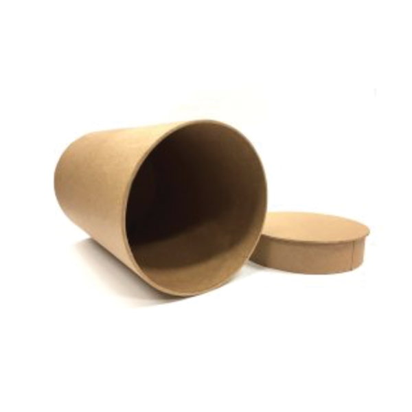 Cylinder Gift Box <br>Large Kraft image 1