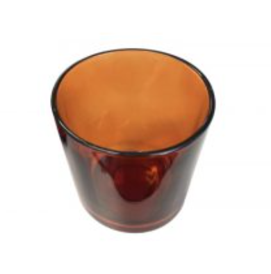 Vogue Small<br> Amber Glass image 1