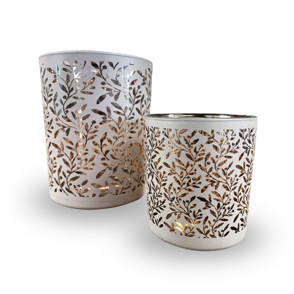Olive Tree Glass Candle Jar image 2