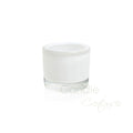 Small Veluto Jar<br> Opaque White image 0