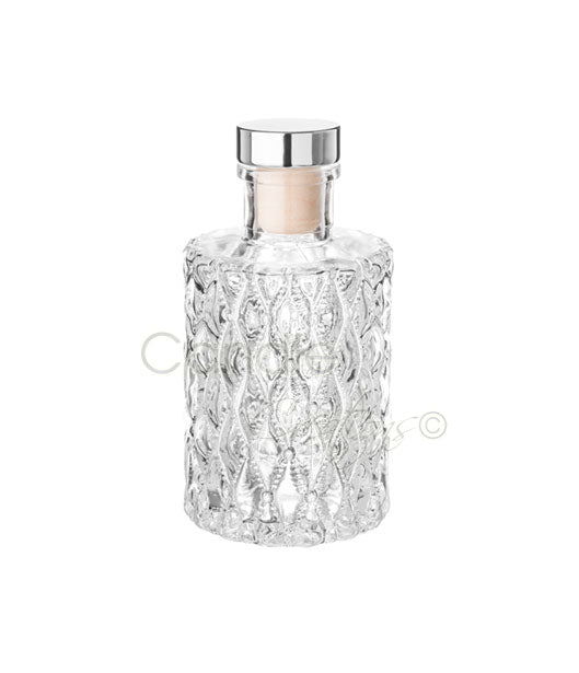 120ml Diffuser Jar Round w Diamond Design Small image 0