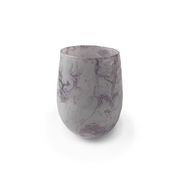 Renee Jar<br> White Marble image 0