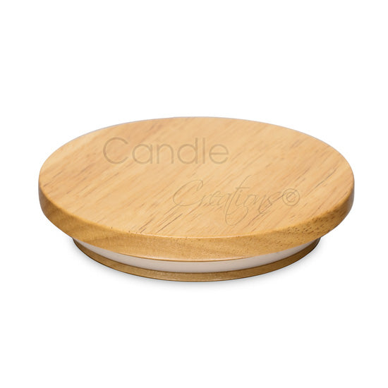Natural Wood Lid<br> 120mm image 0