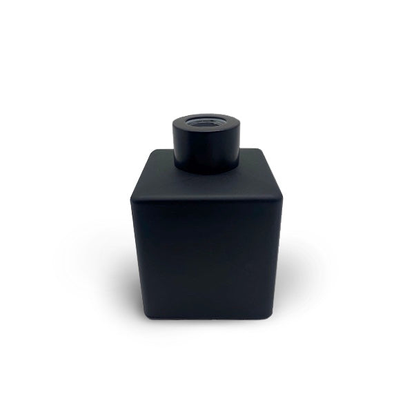 180ml Matte Black Diffuser Jar Square image 0