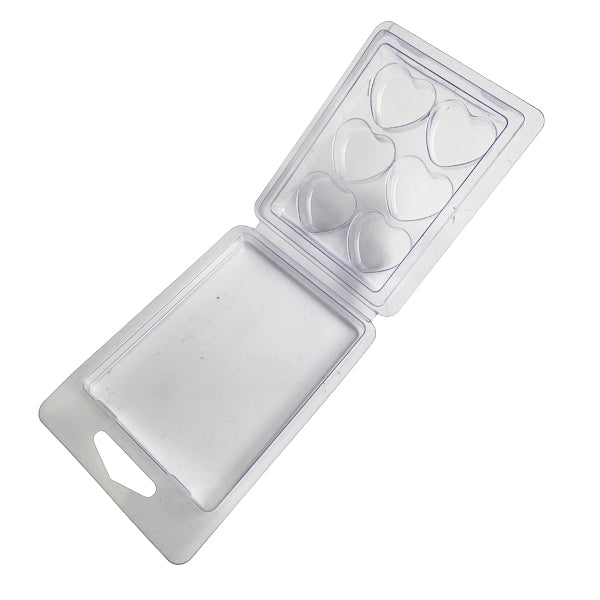 Soy Melt Mold Heart Clamshell image 0