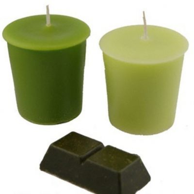 Lime Green Candle Dye Block