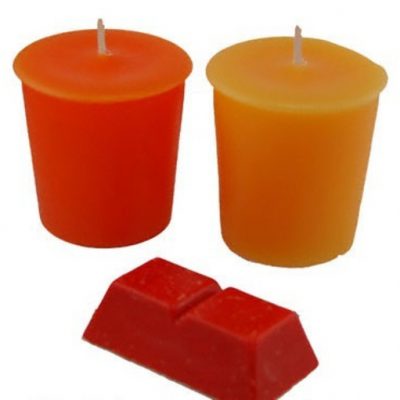 Orange Candle Dye Block