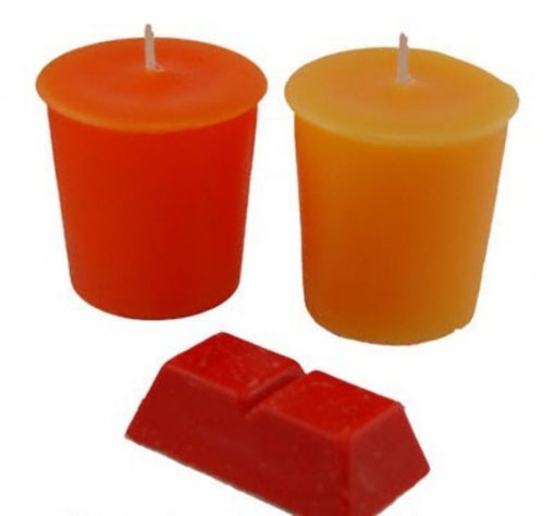 Orange Candle Dye Block