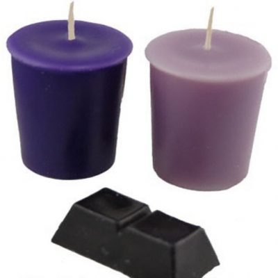 Purple Candle Dye Block
