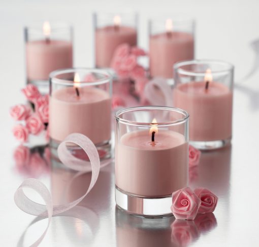 Libbey Votive 763 Dressed for Wedding Favours