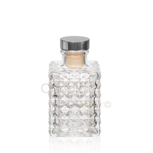 Square Diamond Design Diffuser Jar