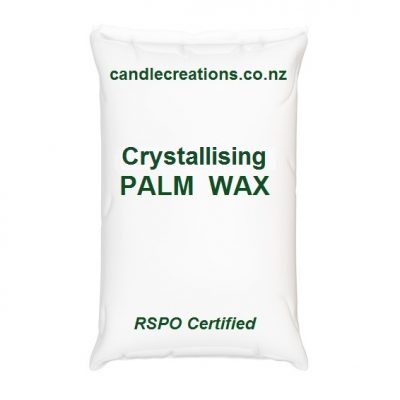 Crystallising palm wax