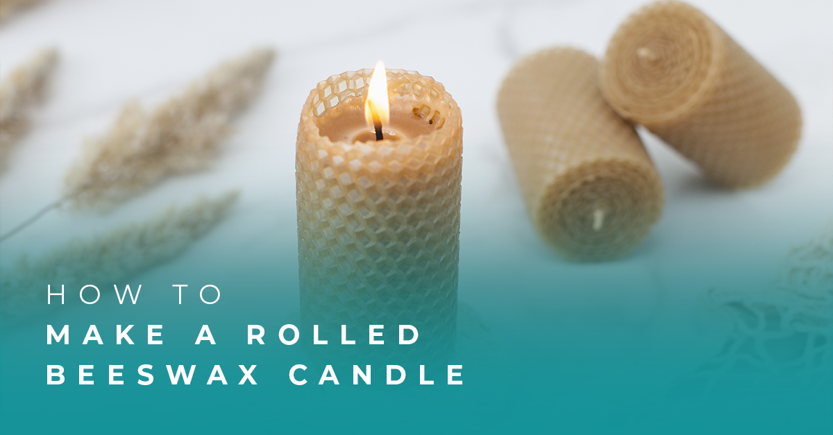 How to Make Rolled Beeswax Candles - the Making Life