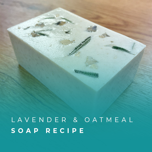 Lavender & Oatmeal Soap Recipe