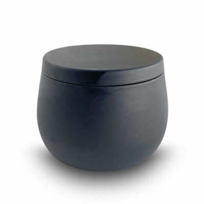 Candle Tin-Tapered-Black