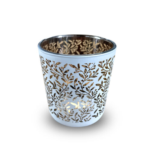 Olive Leaf Candle Jar